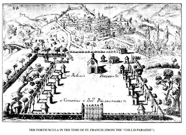 LA PORCIUNCULA EN TIEMPOS DE SAN FRANCISCO